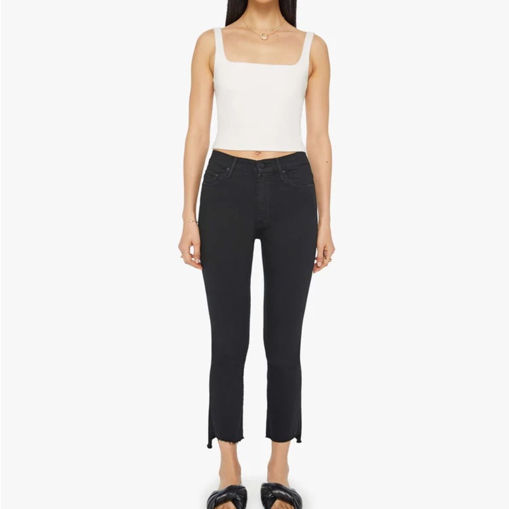 MOTHER 'The Insider Crop Step Fray" Jeans Size 28